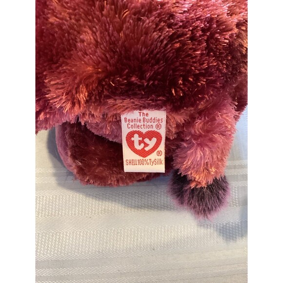 Ty Beanie Buddy Colosso the Wooly Mammoth Elephant Collectible Plush 2003 - Picture 6 of 10